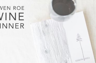 Owen Roe Wine Pairing Dinner | Edson Hill