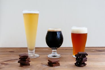 Beer and Chocolate Pairing with Zero Gravity