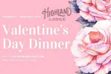 Highland Lodge Valentine’s Day 5-Course Dinner