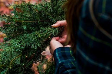 Wreath and Brew at Red Barn Brewing